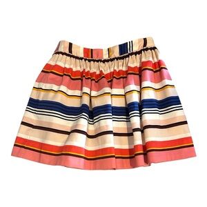 Kate Spade Girls Coreen Striped Multicolor Skirt Size 16Y